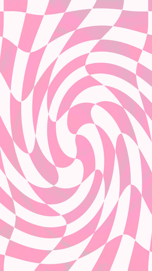 Cool Pink Pastel Minimalist Abstract Wallpaper