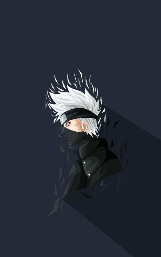 Cool Portrait Art Of Kakashi Wallpaper