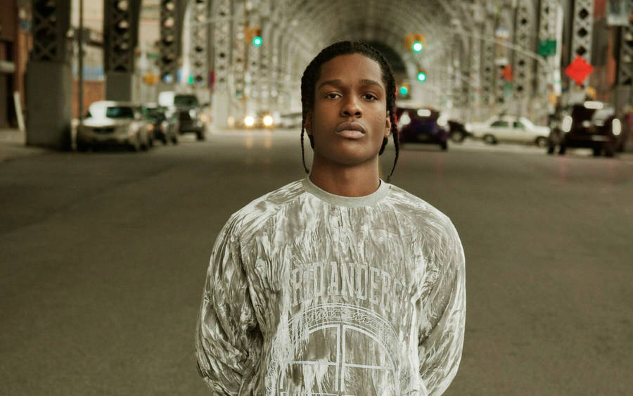 Cool Rapper Asap Rocky Wallpaper