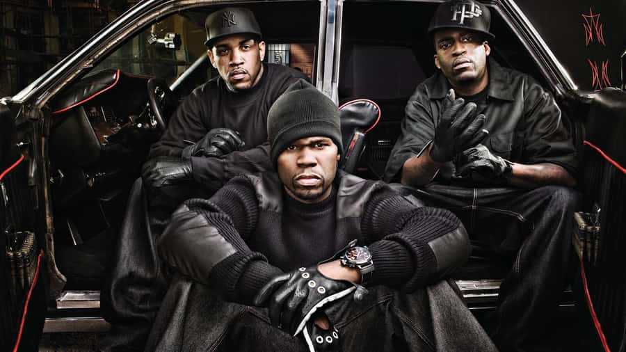 Cool Rapper G Unit Members Wallpaper