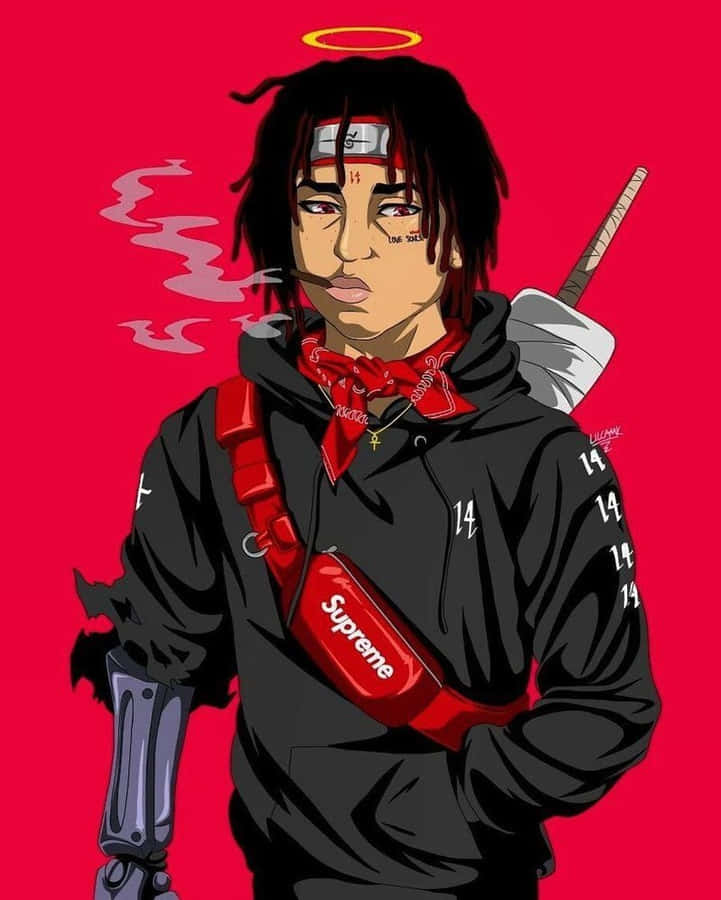 Cool Rapper Trippie Redd Wallpaper