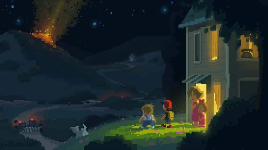 Cool Retro Game Wallpaper