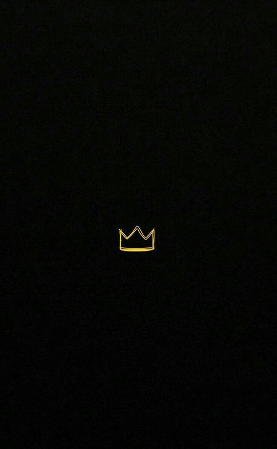 Cool Simple Crown Outine Wallpaper