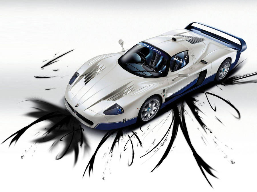 Cool Sports Car Maserati Mc12 Wallpaper