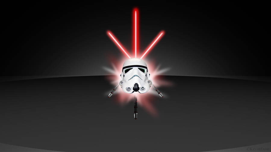 Cool Star Wars Trooper Head Wallpaper