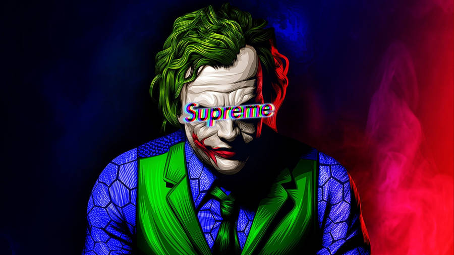 Cool Supreme Joker Wallpaper