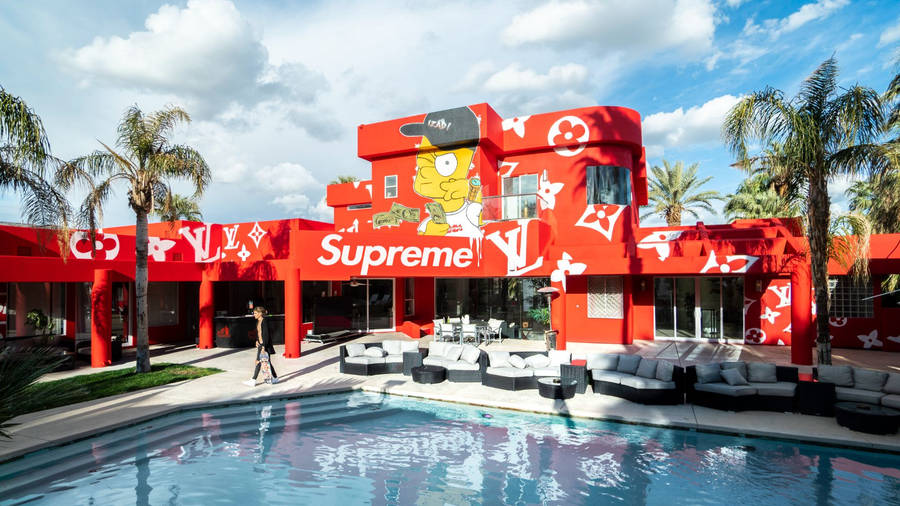 Cool Supreme Lv Building Wallpaper