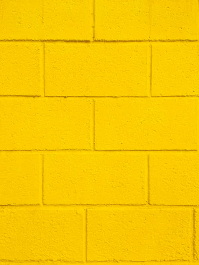 Cool Yellow Wall Wallpaper