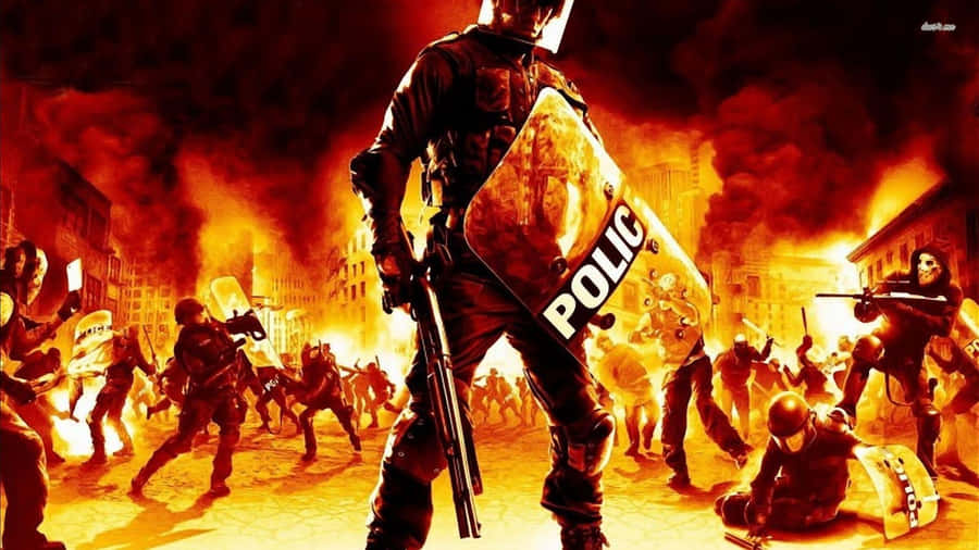 Cop Action Game Urban Chaos Wallpaper