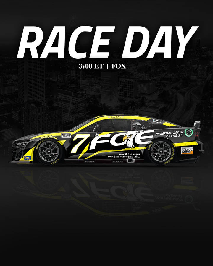 Corey Lajoie Race Poster Wallpaper