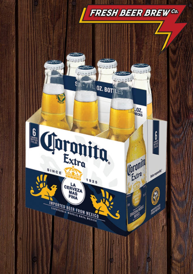 Corona Extra Fresh Beer Brew Poster Wallpaper