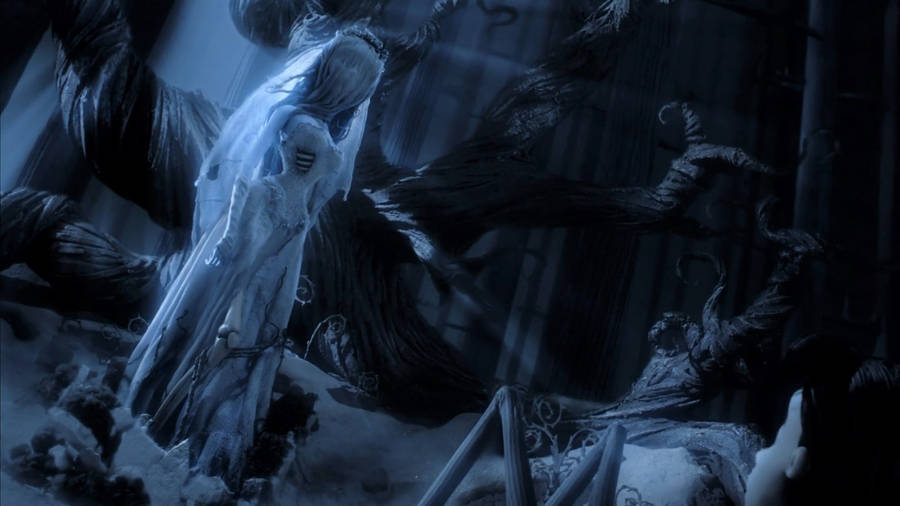 Corpse Bride Scaring Victor Wallpaper