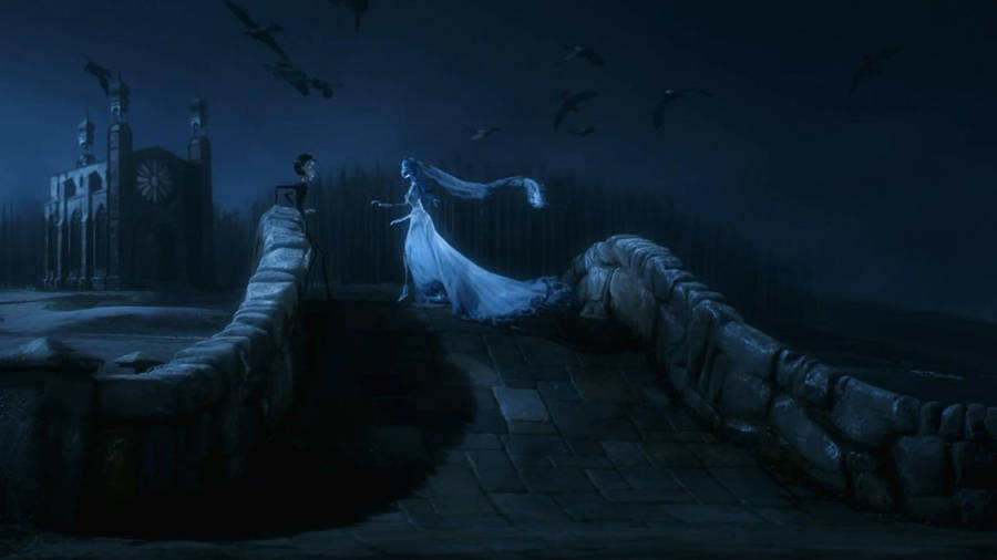 Corpse Bride Stone Bridge Wallpaper