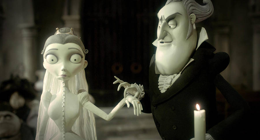 Corpse Bride Victoria And Barkis Wallpaper