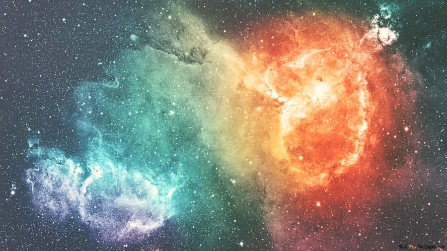Cosmic Colorful Stars 4k Wallpaper