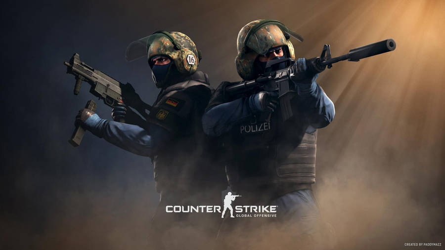Counter Strike Global Offensive Intense Wallpaper