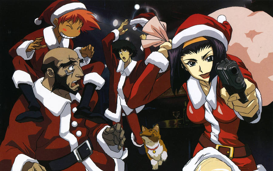 Cowboy Bebop Anime Christmas Wallpaper