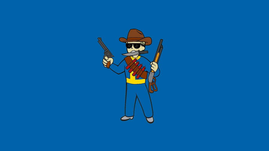 Cowboy Blue Art Wallpaper