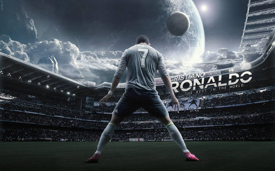 Cr7 Cinematic Stadium Wallpaper