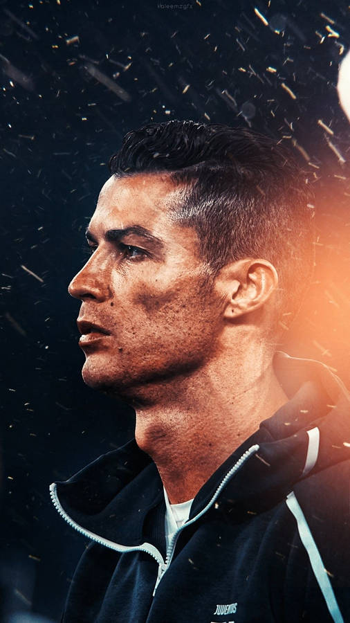 Cr7 Side Portrait Wallpaper