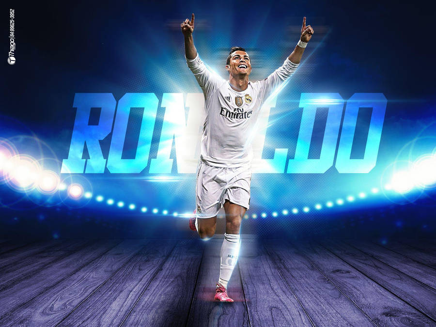 Cr7 Victory Run Wallpaper