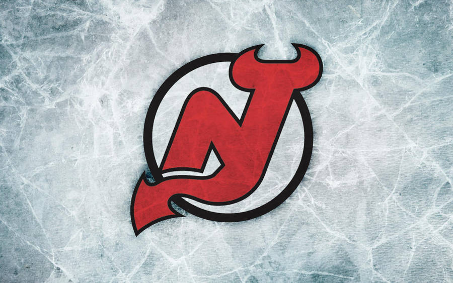 Cracked Background New Jersey Devils Wallpaper