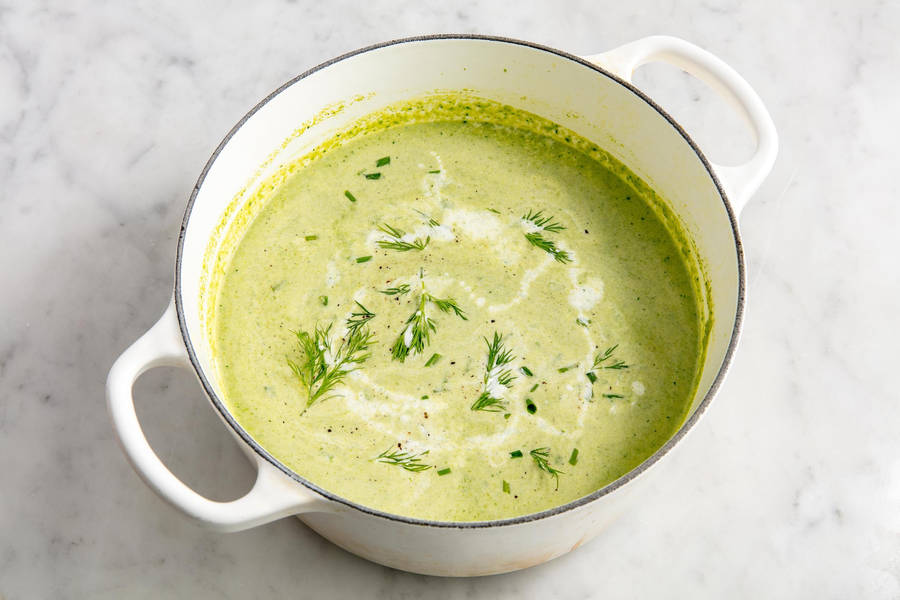 Creamy Asparagus Chowder Wallpaper