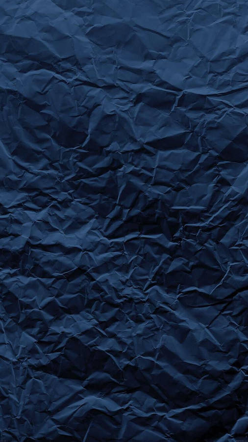 Creased Paper Aesthetic Dark Blue Hd Wallpaper