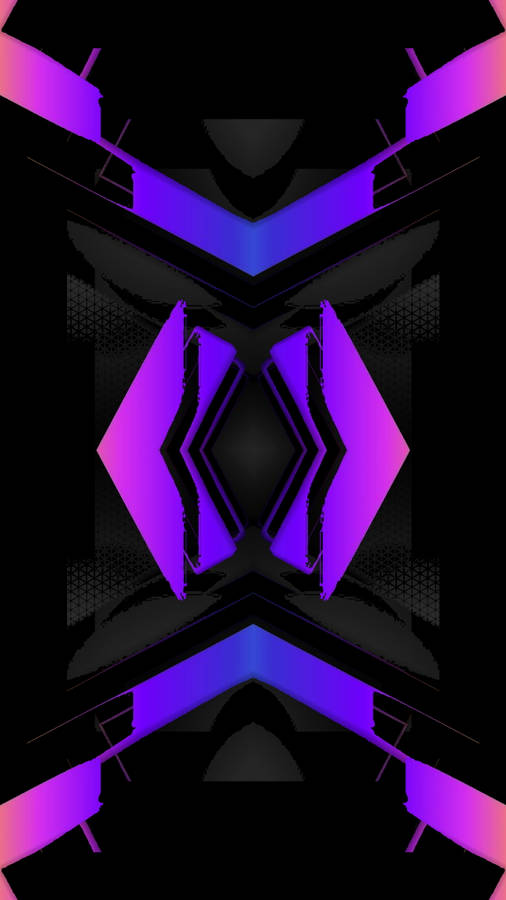 Creative Black And Purple Aesthetic Graphic Wallpaper