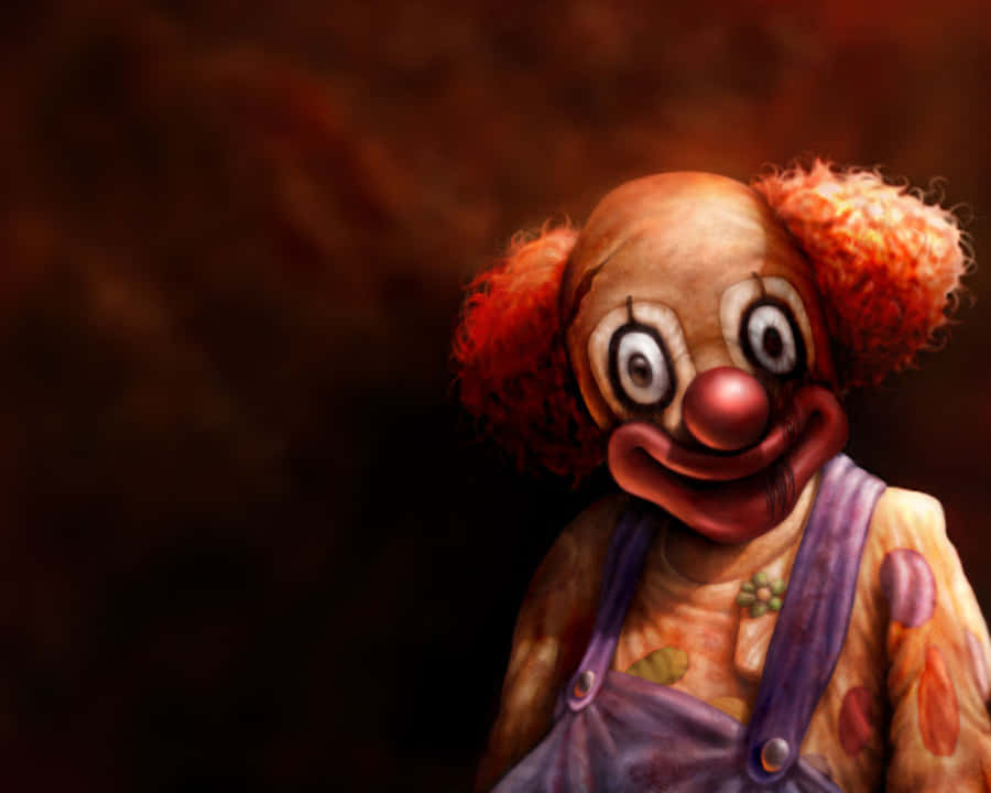 Creepy_ Clown_ Portrait.jpg Wallpaper