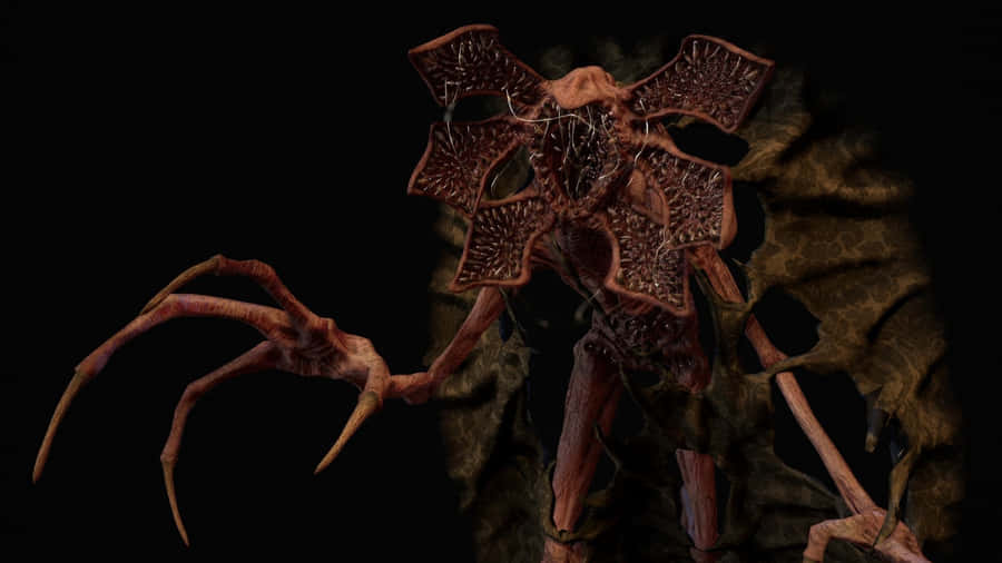 Creepy Demogorgon Stranger Things Wallpaper