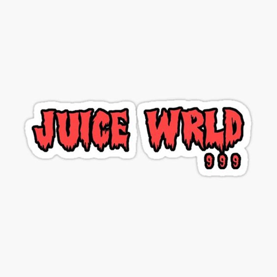 Creepy Juice Wrld Logo Wallpaper