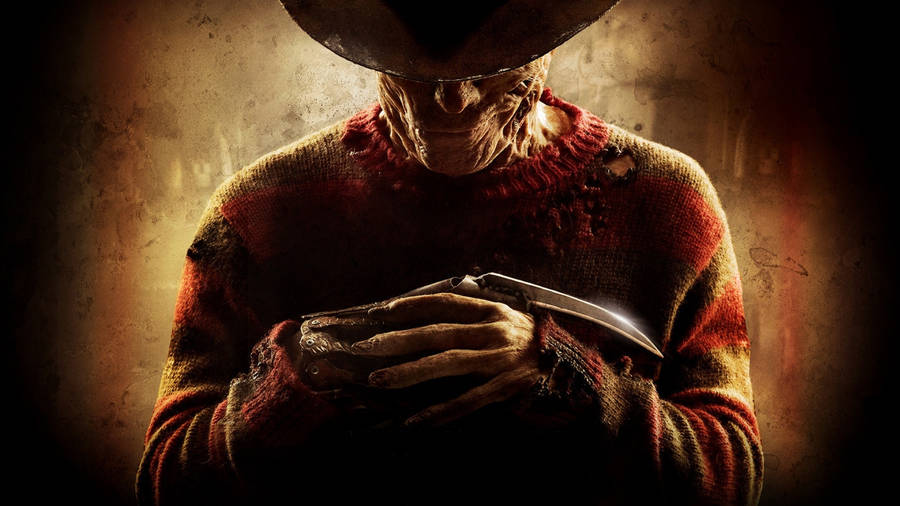 Creepy Killer Freddy Krueger Wallpaper