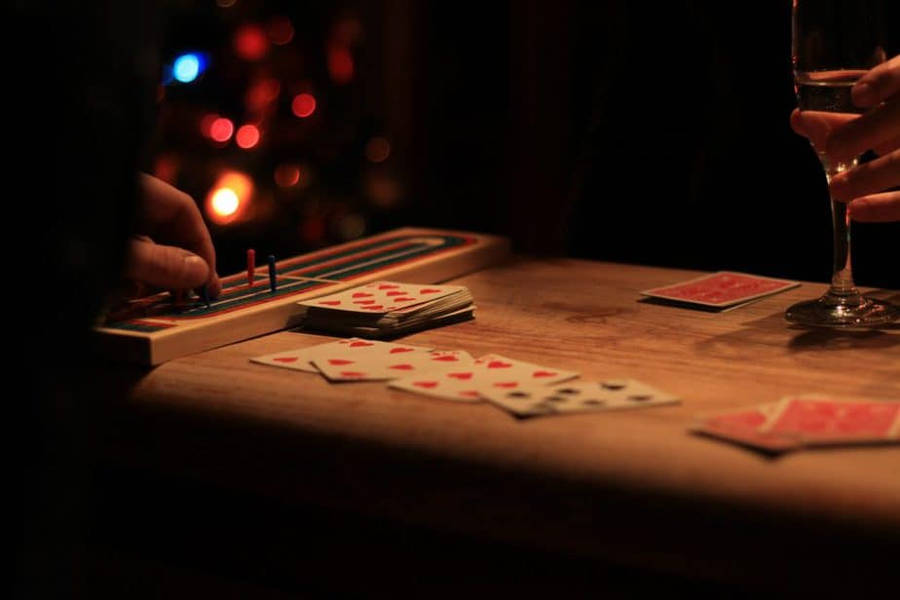 Cribbage Game Ambient Lighting Wallpaper