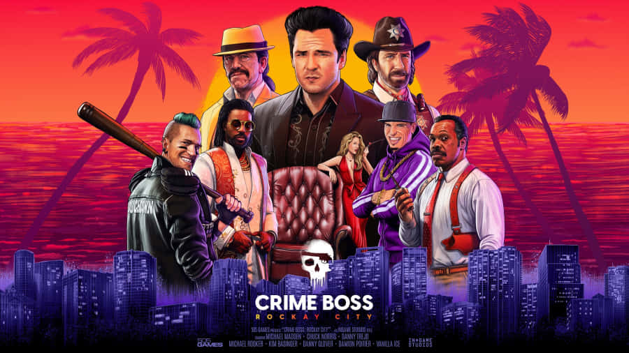 Crime Boss Rockay City Game Artwork Wallpaper