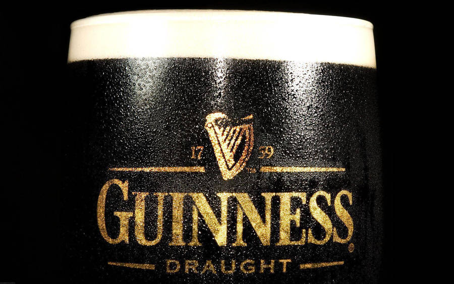 Crisp And Refreshing Guinness Stout Wallpaper