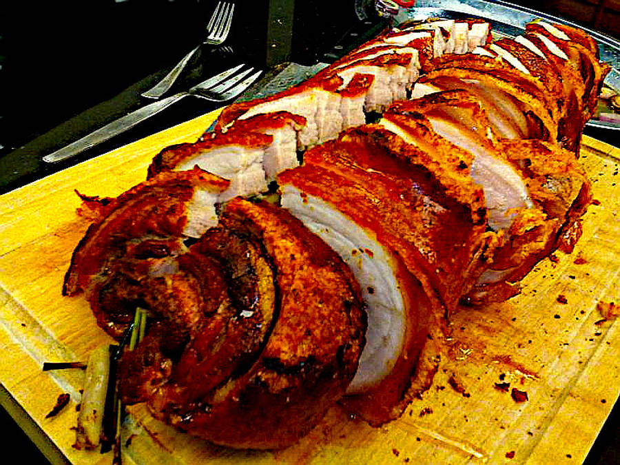 Crispy Lechon Belly Wallpaper