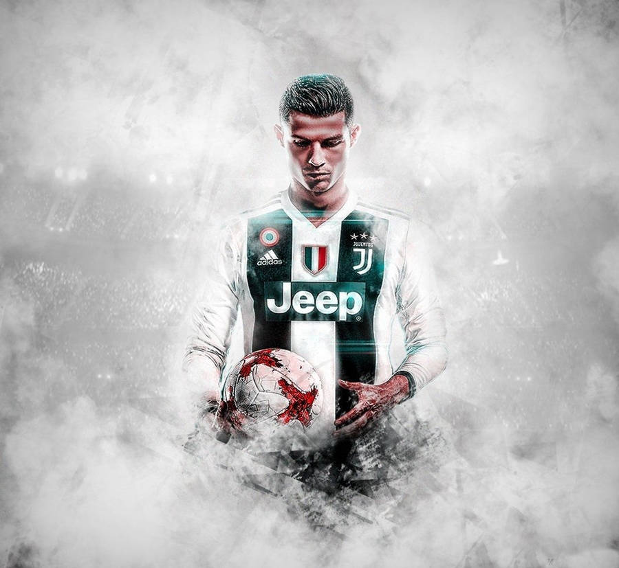 Cristiano Ronaldo Juventus Jeep-adidas Jersey Wallpaper