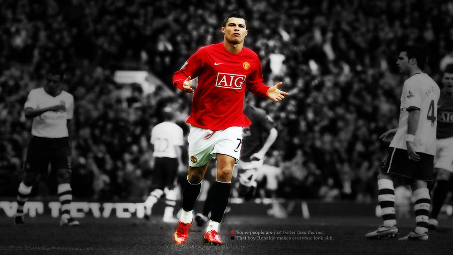 Cristiano Ronaldo Manchester United Wallpaper