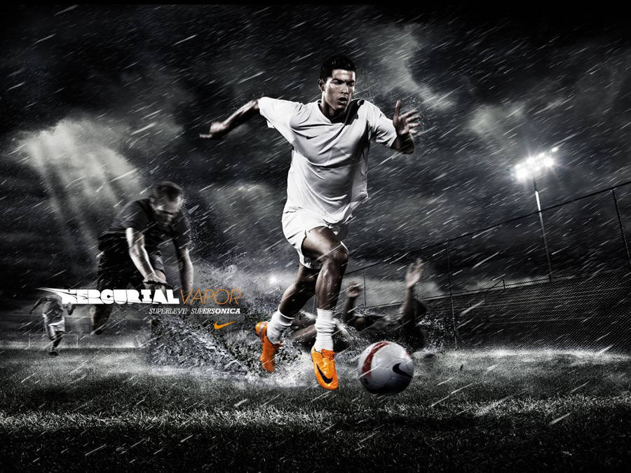 Cristiano Ronaldo Nike Teaser Wallpaper WallpapersOK