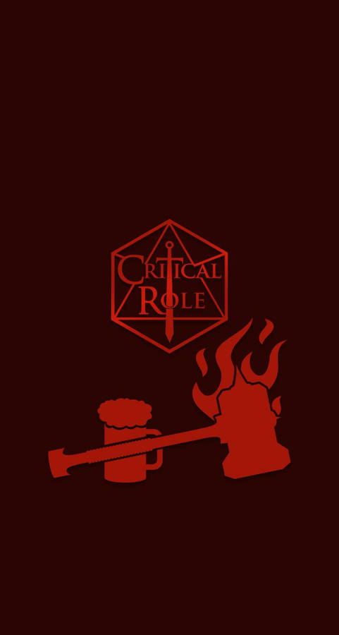 Critical Role Grog Symbol Wallpaper