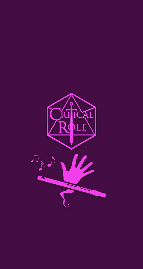 Critical Role Scanlan Symbol Wallpaper