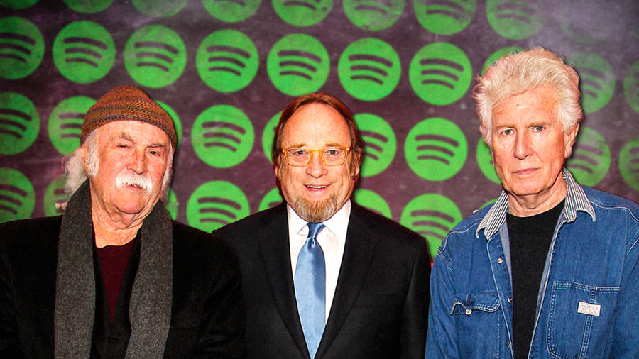 Crosby Stills And Nash Spotify Event Wallpaper