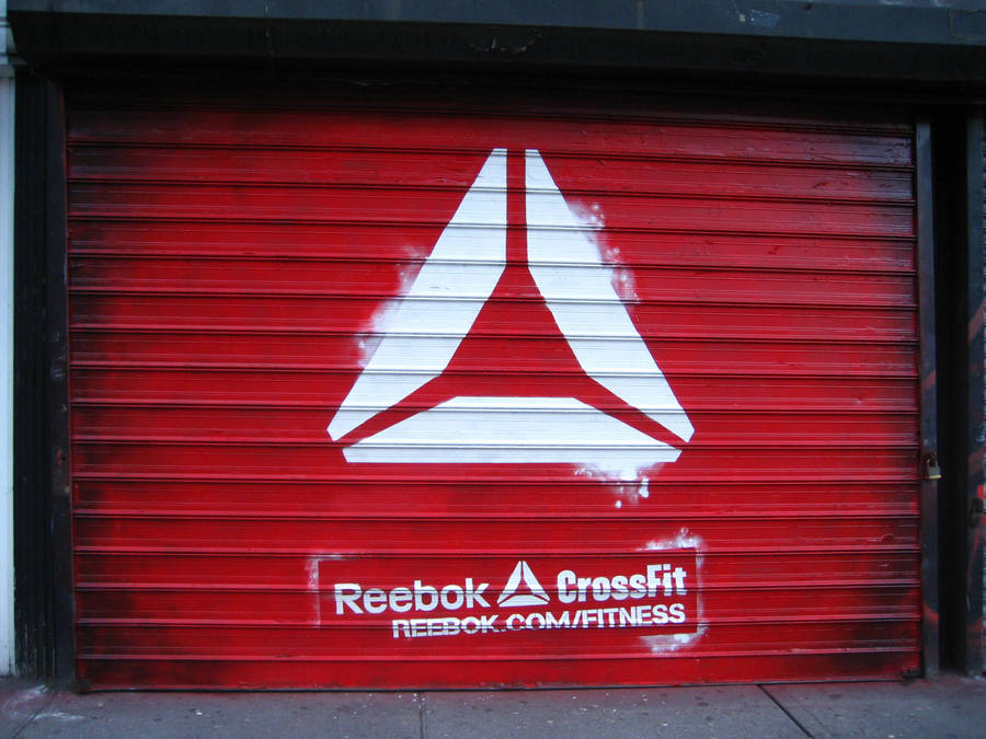 Crossfit Reebok Red Street Art Wallpaper