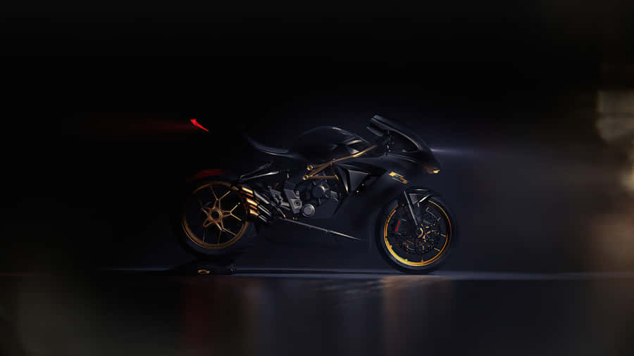 Cruise The Open Road On A Motorcycle Wallpaper
