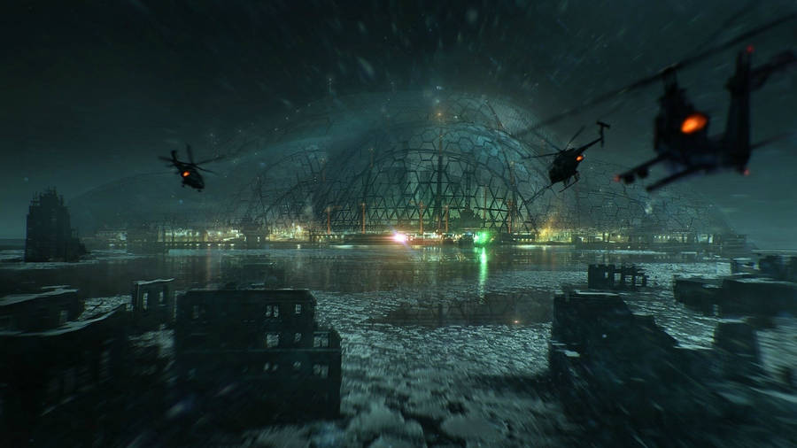 Crysis 3 Nyc Liberty Dome Wallpaper