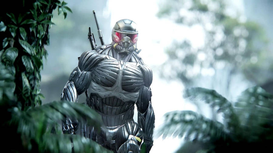 Crysis 3 Prophet In Forest Wallpaper