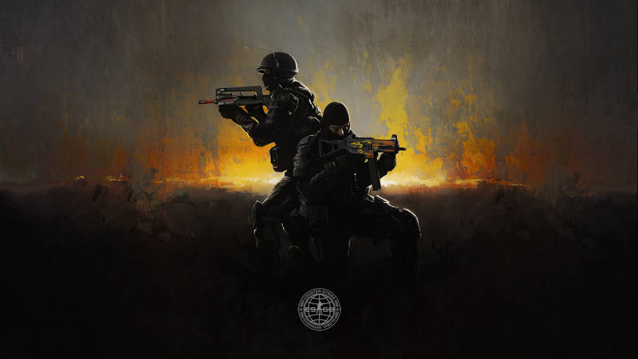 Csgo Soldier Game Cover Wallpaper