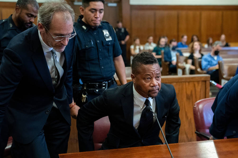 Cuba Gooding Jr In Courtroom Wallpaper