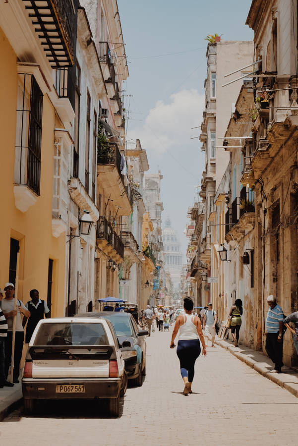 Cuban Guy In White Shirt Wallpaper